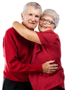 romantic-grandparents-giving-hug